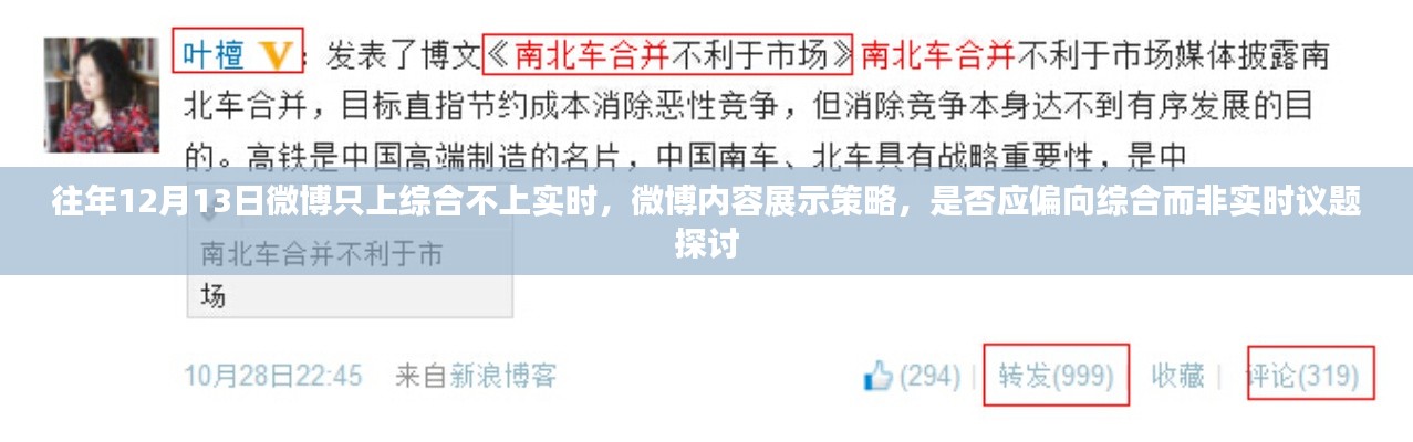 微博內(nèi)容展示策略調(diào)整，偏向綜合議題而非實(shí)時(shí)議題探討
