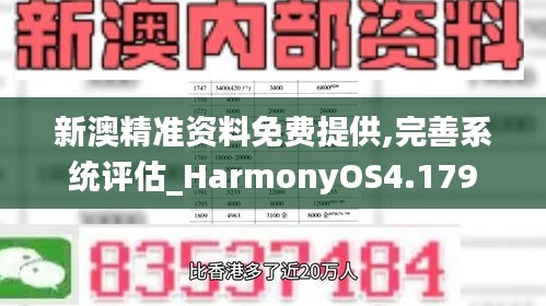 新澳精準(zhǔn)資料免費提供,完善系統(tǒng)評估_HarmonyOS4.179
