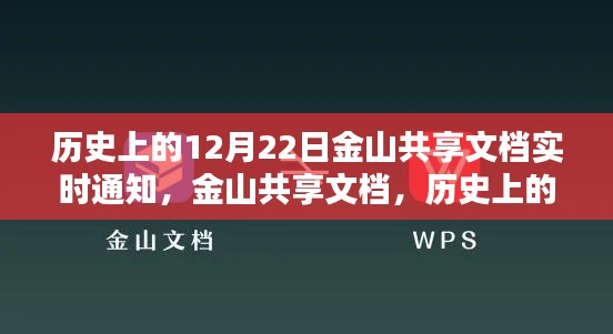 歷史上的12月22日金山共享文檔重塑界限，實(shí)時(shí)通知引領(lǐng)文檔共享新時(shí)代