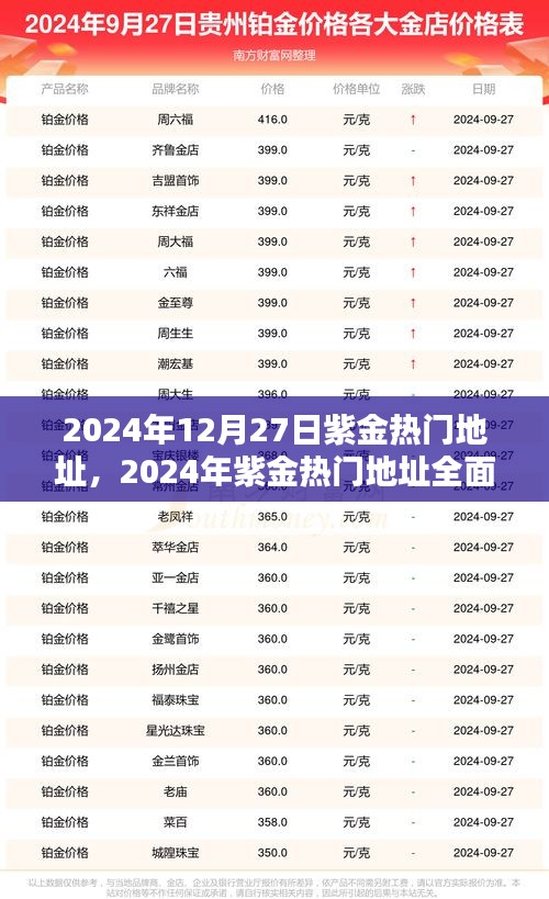 2024年紫金熱門地址全面評(píng)測(cè)，特性、體驗(yàn)、對(duì)比及用戶群體深度解析