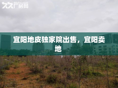 宜陽地皮獨家院出售，宜陽賣地 