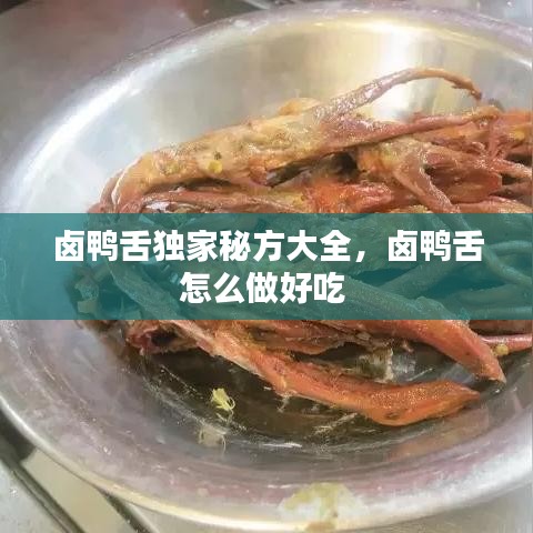 鹵鴨舌獨(dú)家秘方大全，鹵鴨舌怎么做好吃 