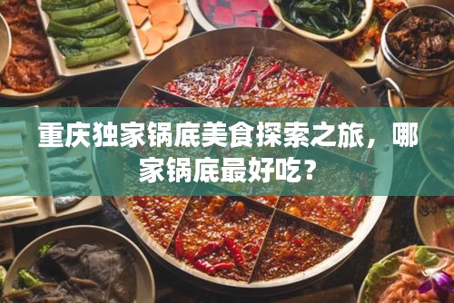 重慶獨家鍋底美食探索之旅，哪家鍋底最好吃？