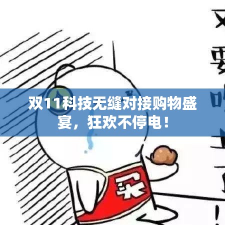 雙11科技無縫對接購物盛宴，狂歡不停電！