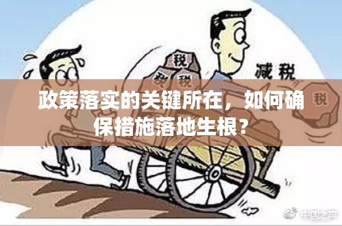 政策落實(shí)的關(guān)鍵所在，如何確保措施落地生根？
