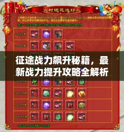 征途戰(zhàn)力飆升秘籍，最新戰(zhàn)力提升攻略全解析