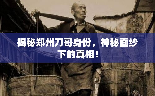 揭秘鄭州刀哥身份，神秘面紗下的真相！