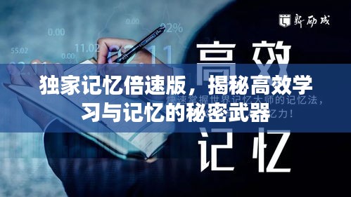 獨家記憶倍速版，揭秘高效學(xué)習(xí)與記憶的秘密武器
