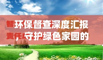 環(huán)保督查深度匯報，守護綠色家園的行動指南
