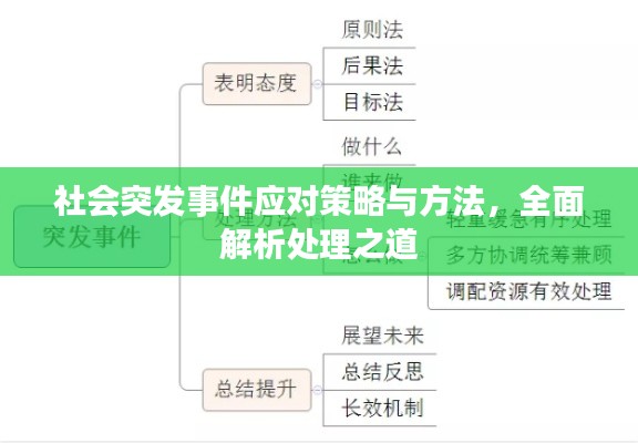 社會突發(fā)事件應(yīng)對策略與方法，全面解析處理之道