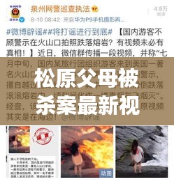 松原父母被殺案最新視頻曝光，深度解讀引發(fā)社會(huì)反思
