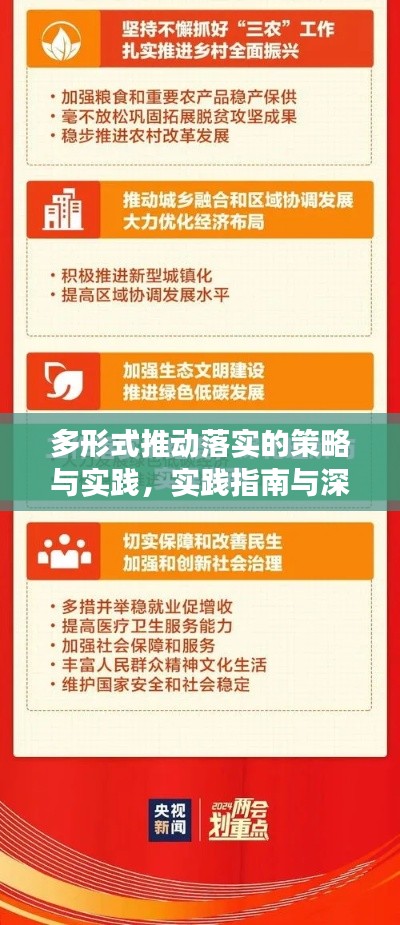 多形式推動(dòng)落實(shí)的策略與實(shí)踐，實(shí)踐指南與深度解讀