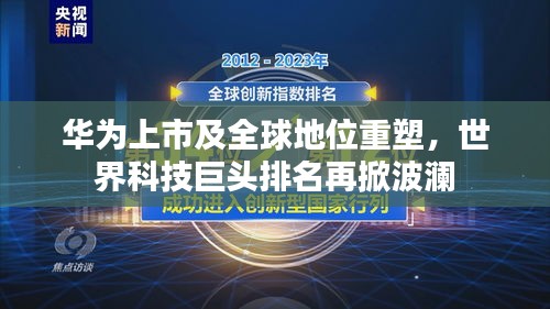 華為上市及全球地位重塑，世界科技巨頭排名再掀波瀾