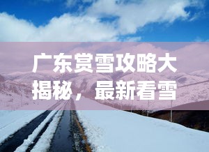 廣東賞雪攻略大揭秘，最新看雪好去處