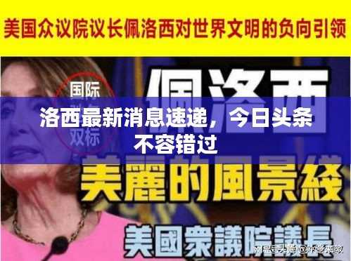 洛西最新消息速遞，今日頭條不容錯過