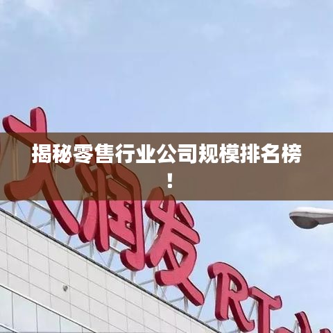 揭秘零售行業(yè)公司規(guī)模排名榜！