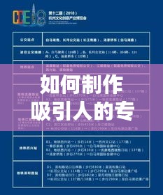 如何制作吸引人的專(zhuān)題？實(shí)用指南揭秘制作專(zhuān)題的秘訣！