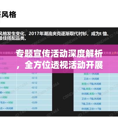 專題宣傳活動深度解析，全方位透視活動開展情況