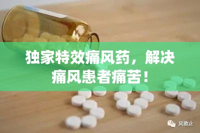 獨(dú)家特效痛風(fēng)藥，解決痛風(fēng)患者痛苦！