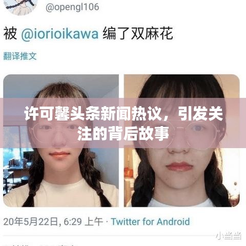 許可馨頭條新聞熱議，引發(fā)關(guān)注的背后故事