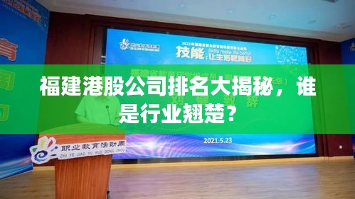 福建港股公司排名大揭秘，誰是行業(yè)翹楚？