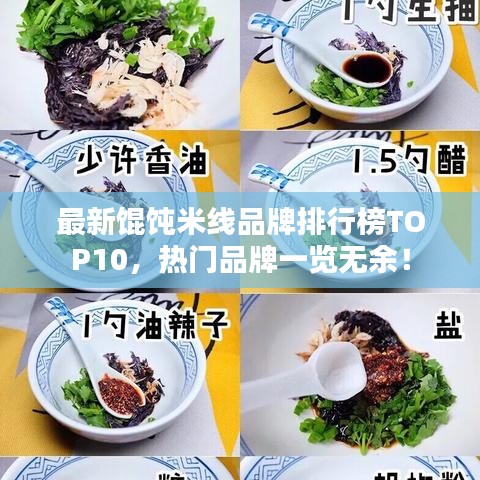 最新餛飩米線品牌排行榜TOP10，熱門品牌一覽無余！