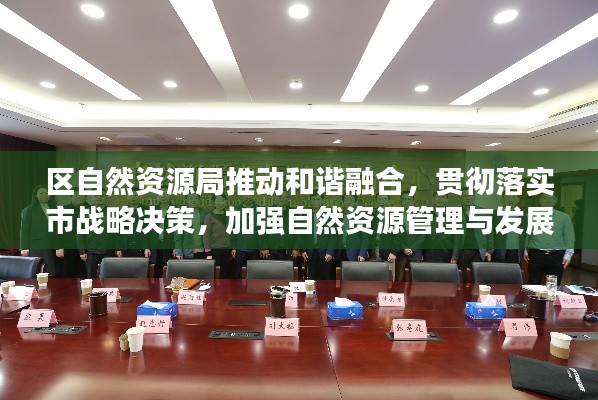 區(qū)自然資源局推動(dòng)和諧融合，貫徹落實(shí)市戰(zhàn)略決策，加強(qiáng)自然資源管理與發(fā)展