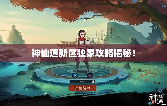神仙道新區(qū)獨家攻略揭秘！