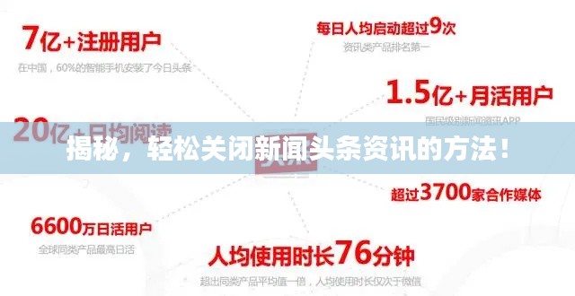 揭秘，輕松關(guān)閉新聞?lì)^條資訊的方法！