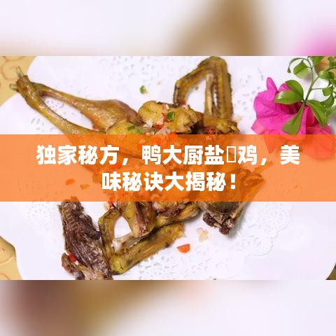 獨(dú)家秘方，鴨大廚鹽焗雞，美味秘訣大揭秘！