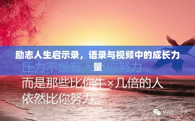 勵(lì)志人生啟示錄，語錄與視頻中的成長(zhǎng)力量