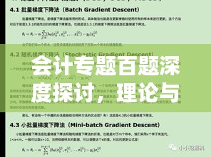 會計專題百題深度探討，理論與實踐應(yīng)用解析