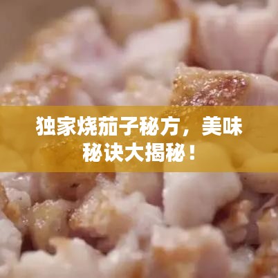 獨家燒茄子秘方，美味秘訣大揭秘！