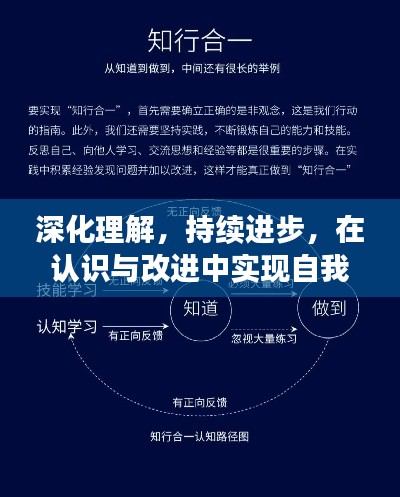 深化理解，持續(xù)進(jìn)步，在認(rèn)識(shí)與改進(jìn)中實(shí)現(xiàn)自我突破成長(zhǎng)