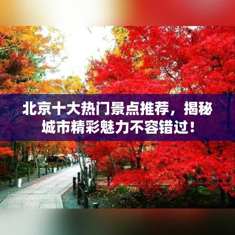 北京十大熱門景點(diǎn)推薦，揭秘城市精彩魅力不容錯過！