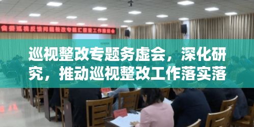 巡視整改專題務虛會，深化研究，推動巡視整改工作落實落地